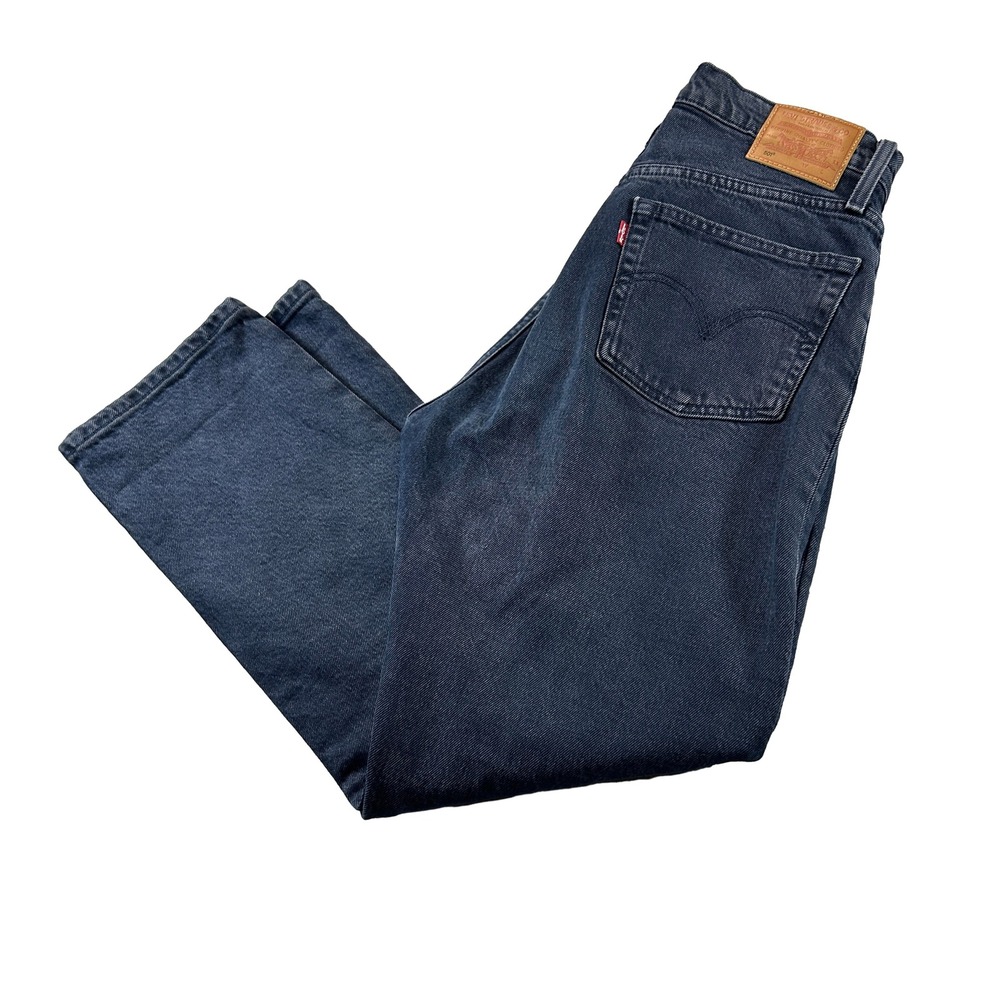 Levi's Premium 501 Jeans Mens 28x26 (Fit 31x27) Dark Blue Wash Button Fly